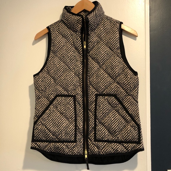 J Crew Excursion Herringbone Vest - Picture 2 of 7